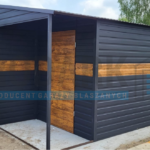 Garaż blaszany 8×5 dwuspad GRAFIT PREMIUM