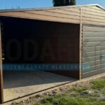 Garaż blaszany 9×5 dwuspadowy PREMIUM