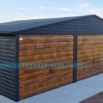 Garaż blaszany 9×5 DWUSPAD PREMIUM