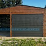 Garaż blaszany 9×5 dwuspadowy PREMIUM