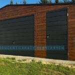 Garaż blaszany 9×5 dwuspadowy PREMIUM
