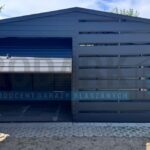 Garaż blaszany 6×5 dwuspad z wiata