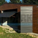 Garaż blaszany 9×5 dwuspadowy PREMIUM