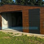 Garaż blaszany 9×5 dwuspadowy PREMIUM